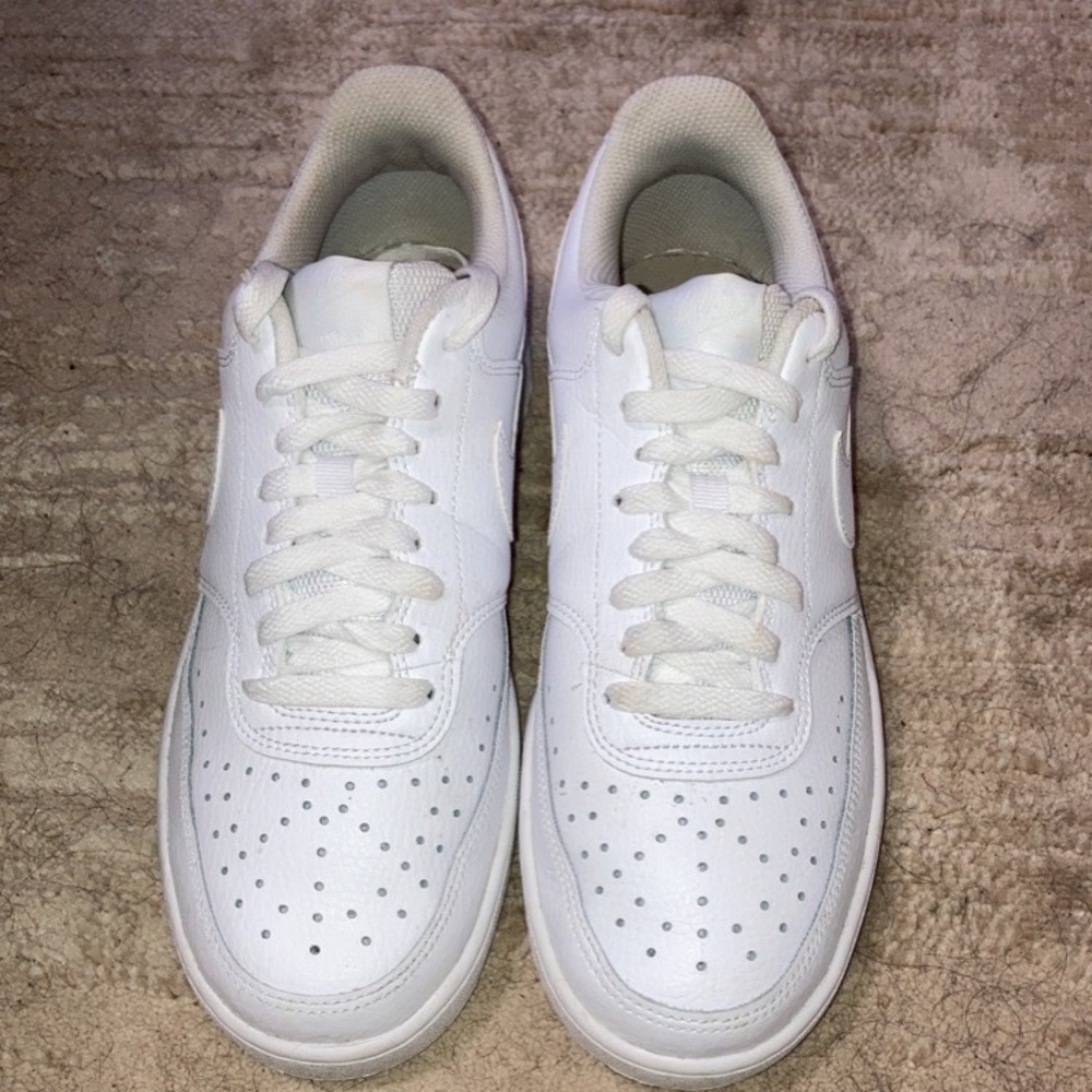 Nike triple White Court lows